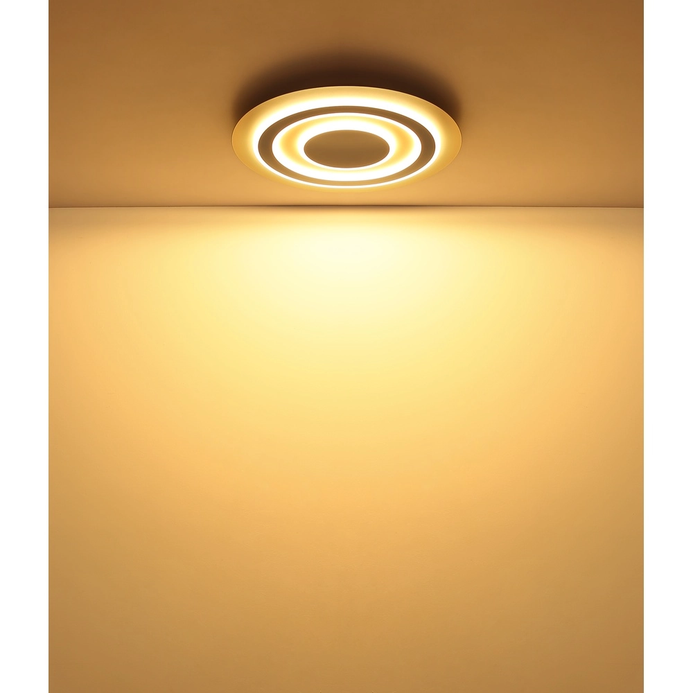 Design plafondlamp Jayden zand bruin Ø 48cm Globo 9007371586004