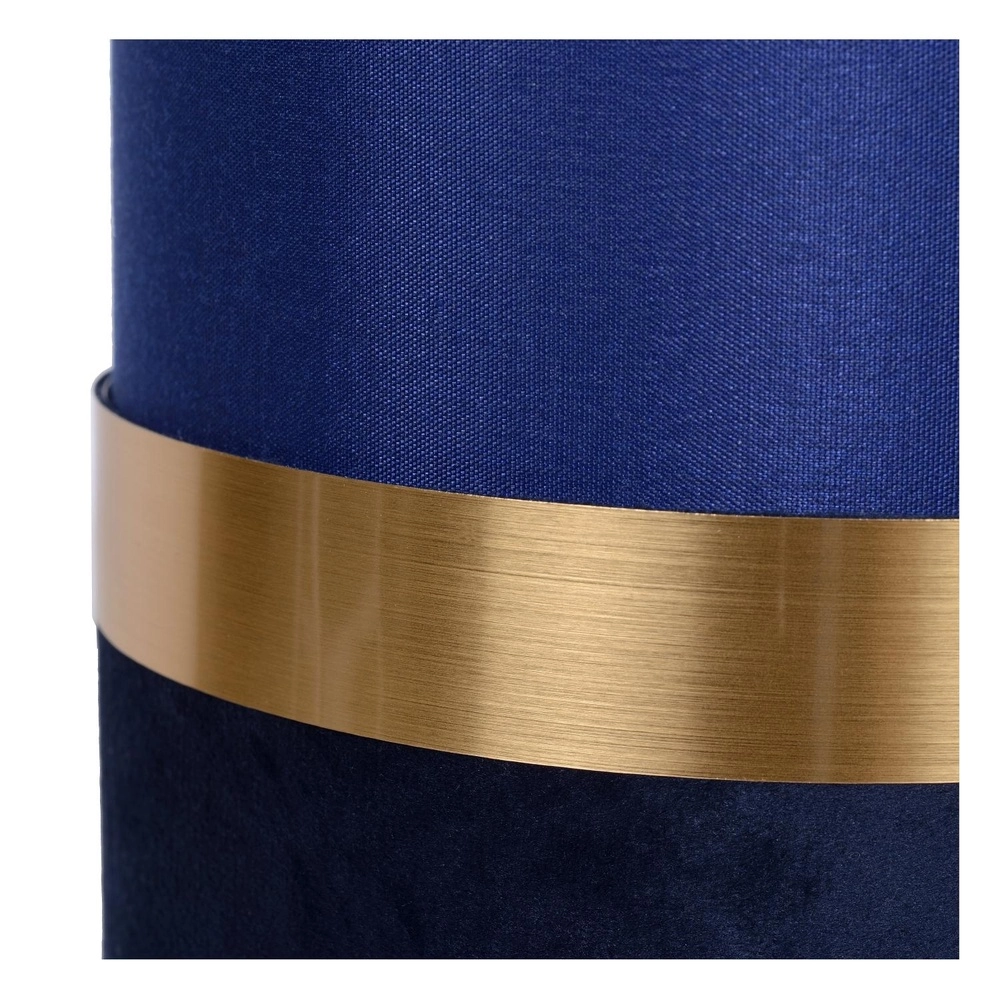 Design tafellamp Extravaganza Tusse blauw Ø 15cm Lucide 5411212105547