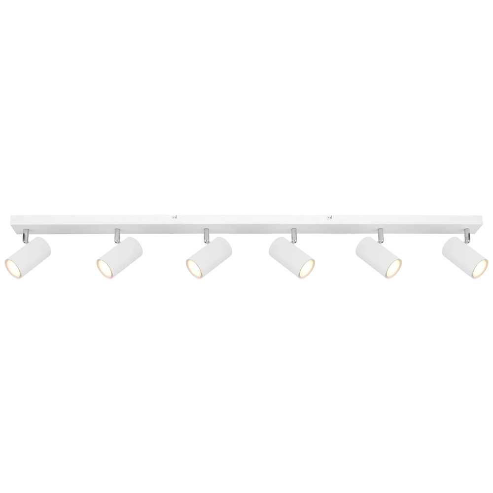 Plafondlamp 6-lichts Robby wit Globo 9007371439591