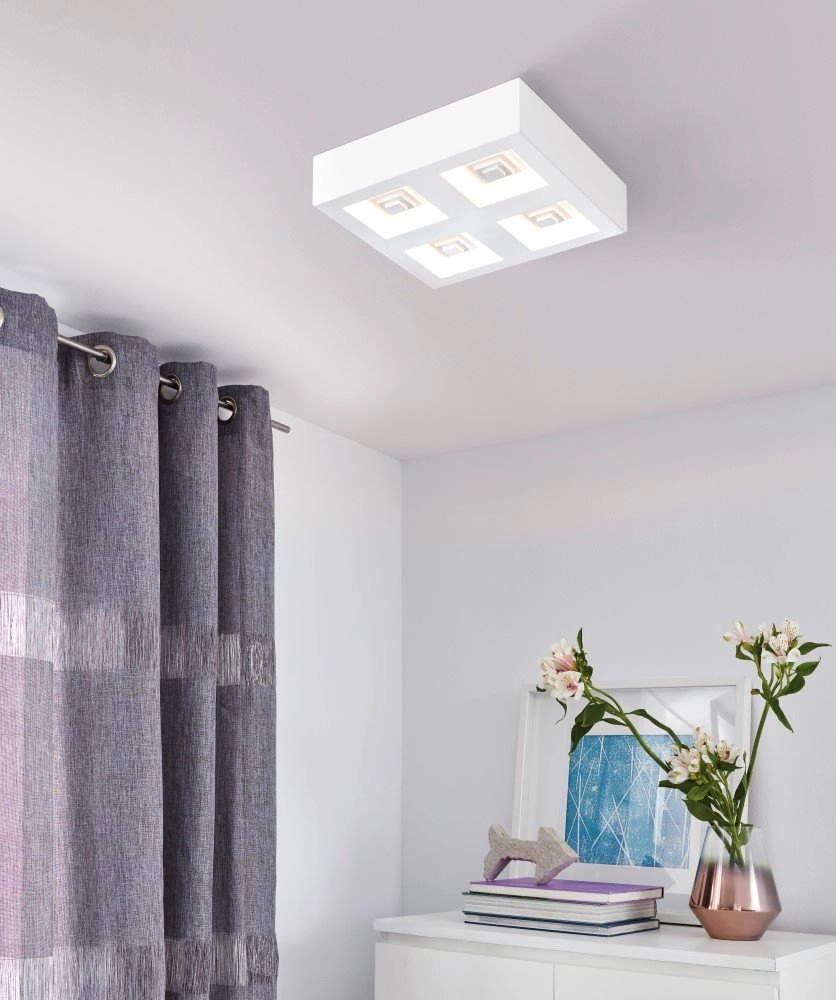 Plafondlamp Ferreros 4-vaks wit Eglo 9002759967949