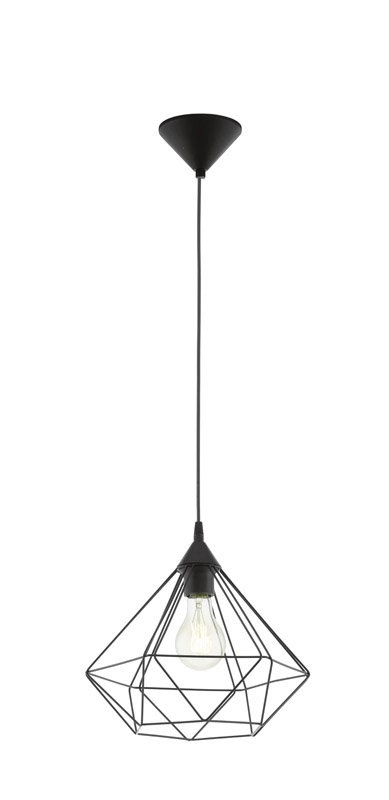 Hanglamp Tarbes 32cm zwart Eglo 9002759941888