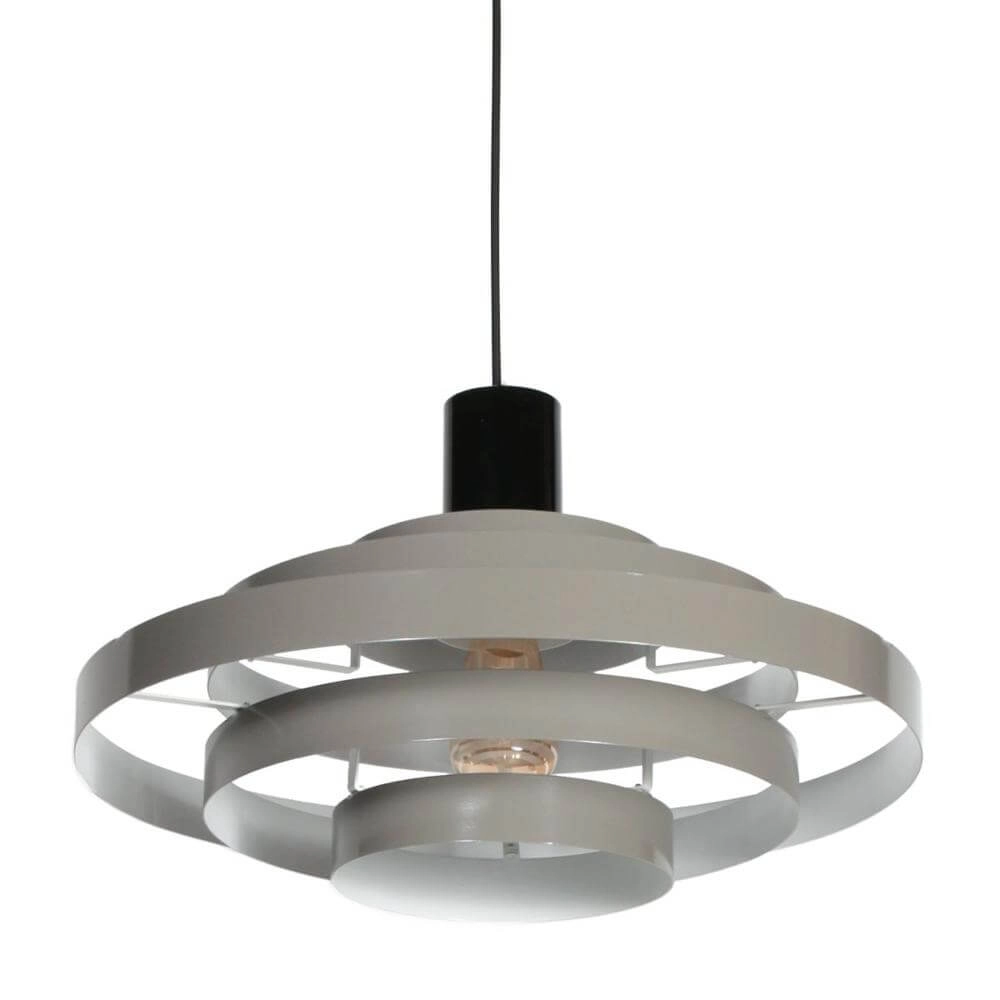 Design hanglamp Halo Cirque grijs Ø 50cm Design hanglamp Halo Cirque grijs Ø 50cm