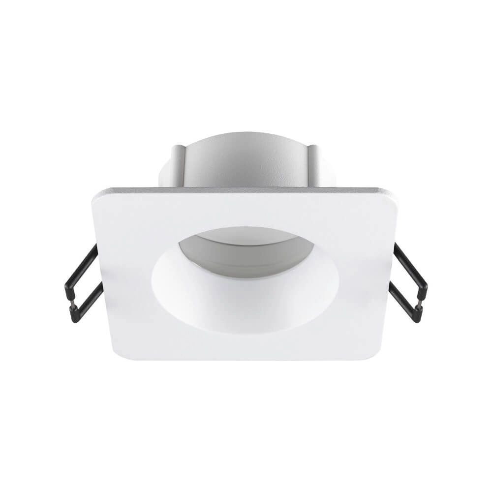 Inbouwring New Tria 68 IP65 vierkant wit - zonder fitting