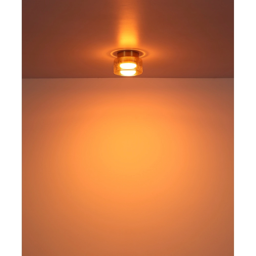 Design plafondlamp Higgins goud Globo 9007371525812