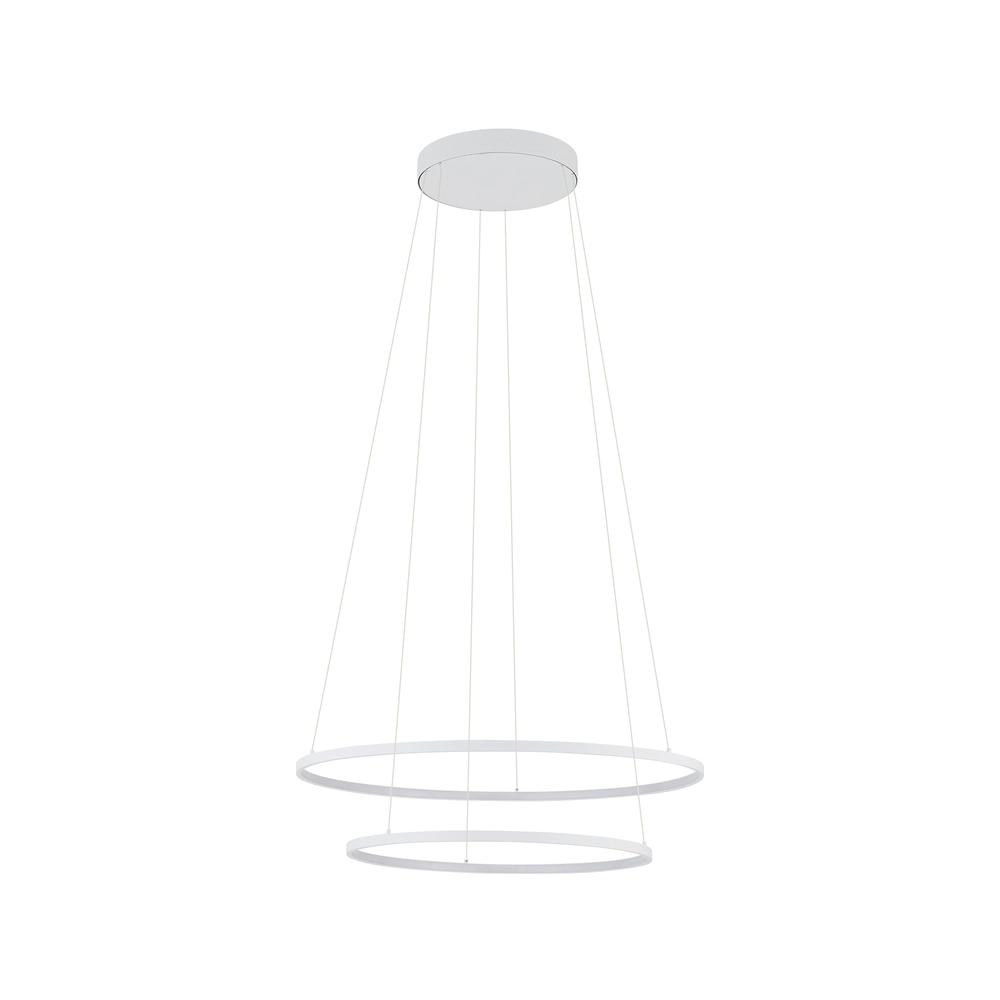 Design hanglamp Circolo Led wit Ø 60cm