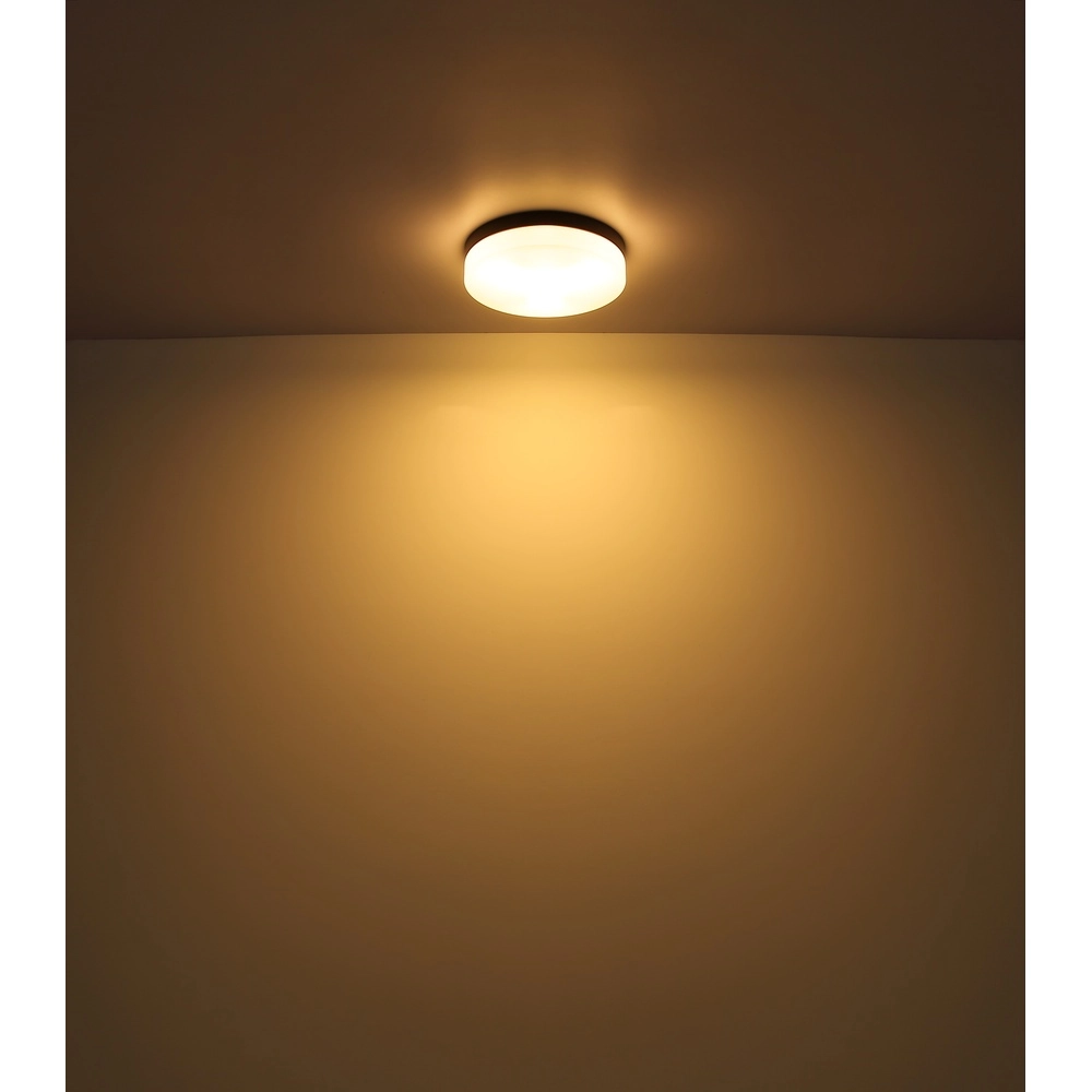 Design plafonniere Vranos zwart voor buiten Ø 18,4cm Globo 9007371434763