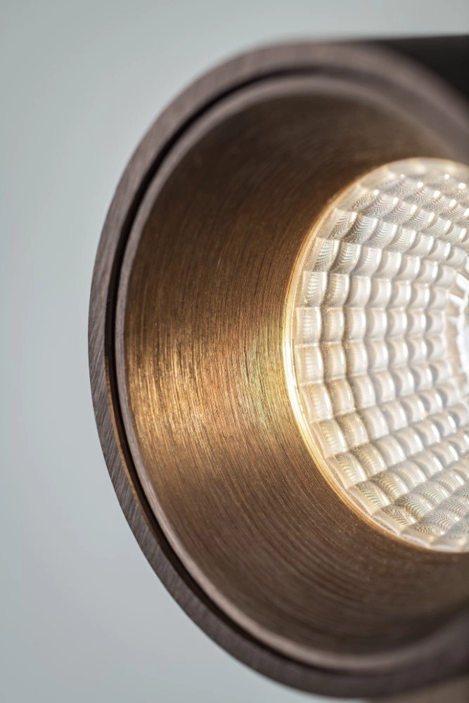 Led opbouwspot Laguna brons bruin Artdelight 8719831736003