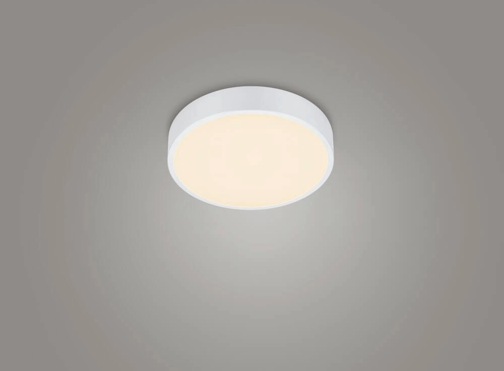 Witte plafonniere Waco Ø 31cm Trio 4017807525007