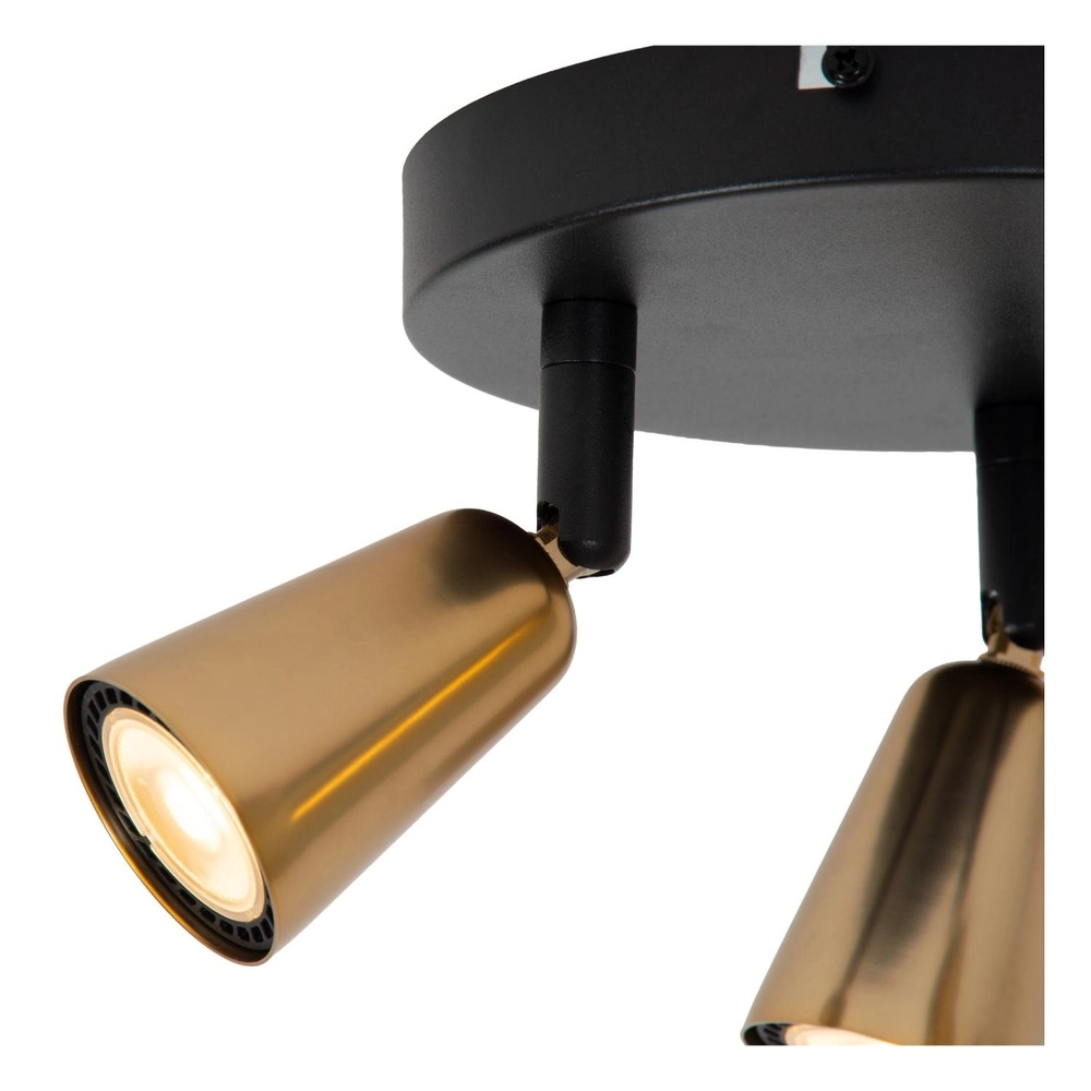 Plafondspot Tiana 3-lichts champagne Lucide 5411212650405
