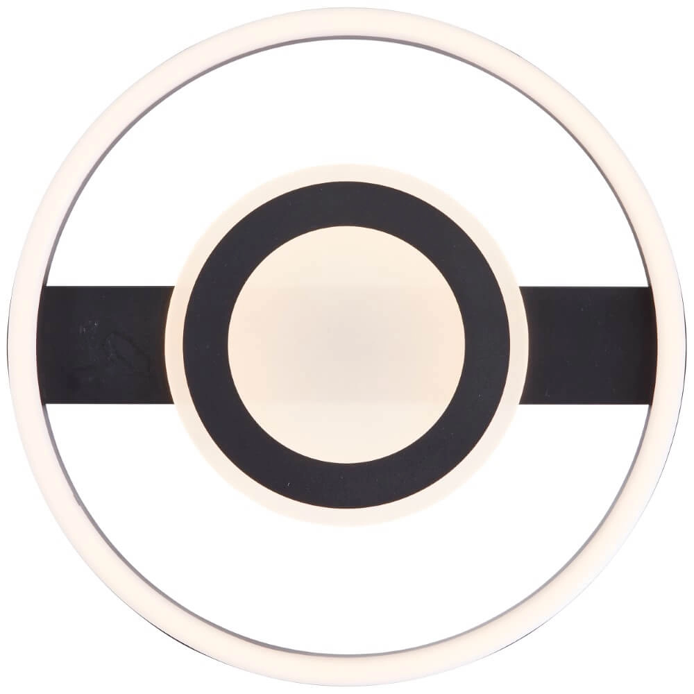 Plafondlamp Maureen Ø 37cm zwart Brilliant 4004353420061