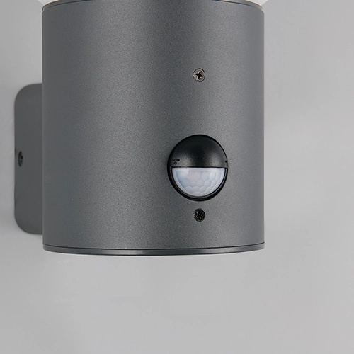 Bol wandlamp Mures antraciet met sensor Trio 4017807687200
