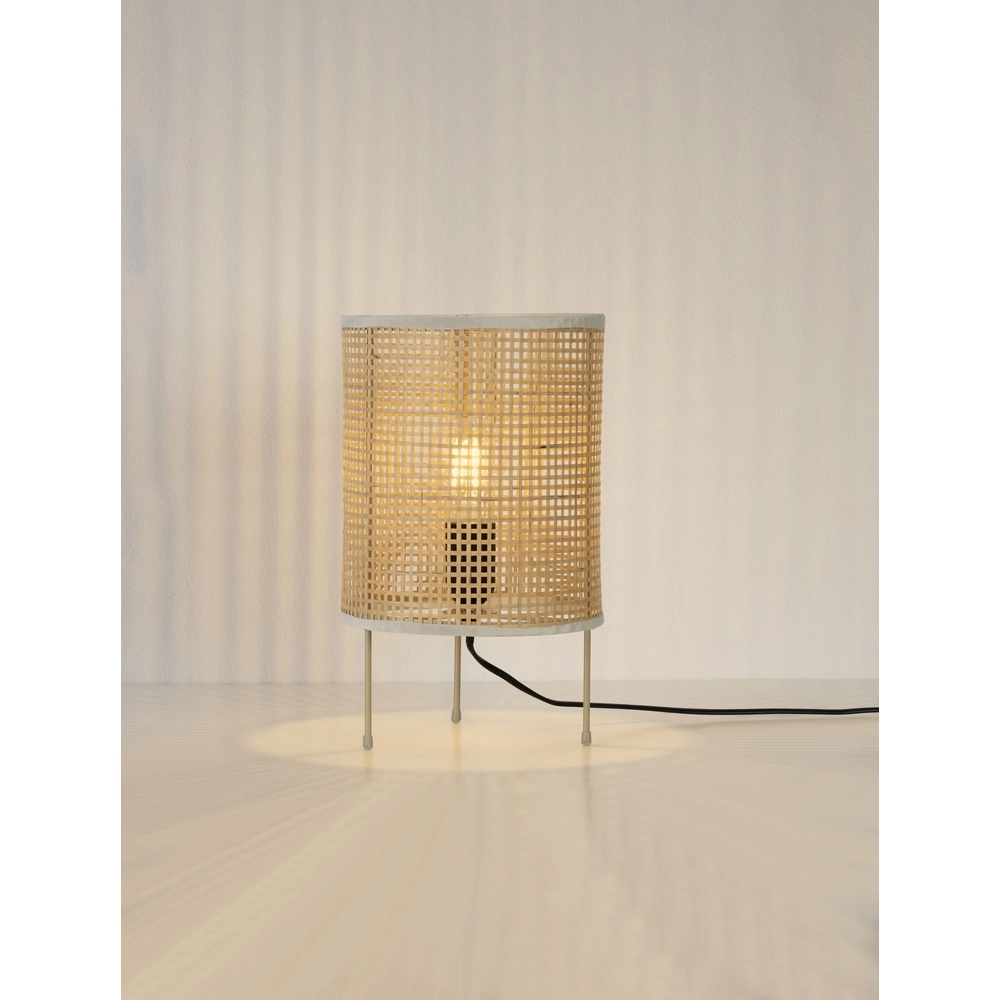 Tafellamp Canto Ø 19,5 rotan