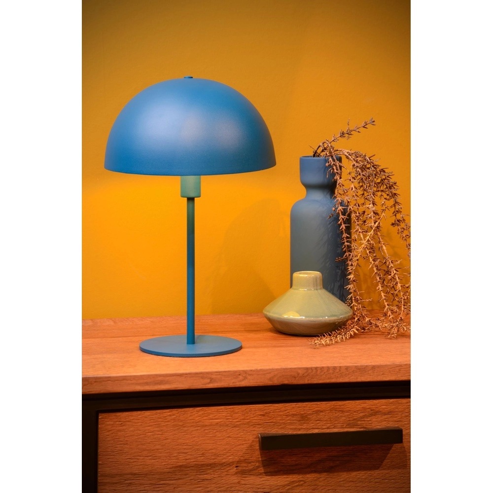 Design tafellamp Siemon blauw Lucide 5411212451545
