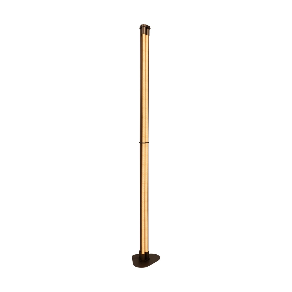 Unieke vloerlamp Janderin champagne