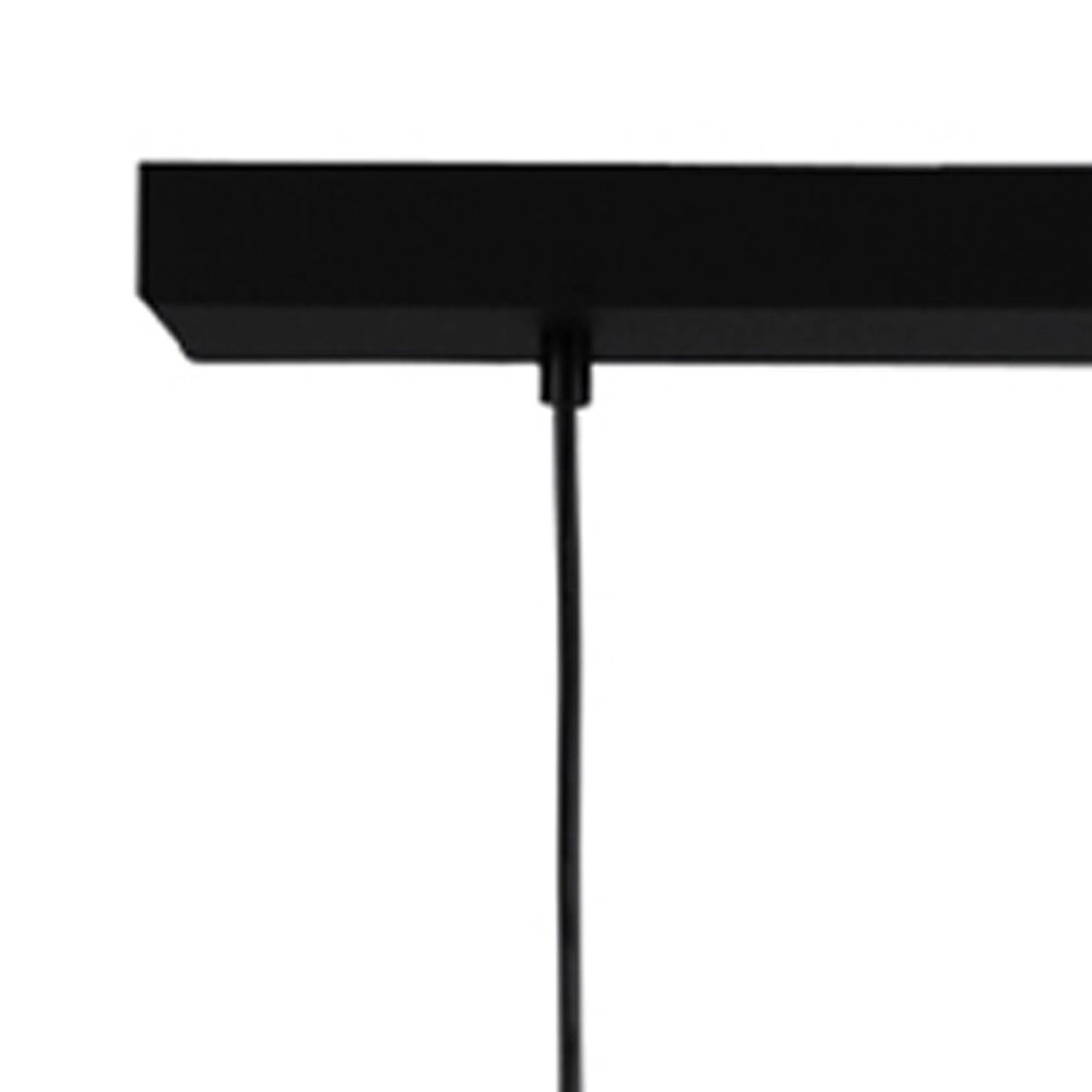 Nikkelen pendel hanglamp Concepto 3-lichts zwart met metaalgrijs Masterlight 8718121142449