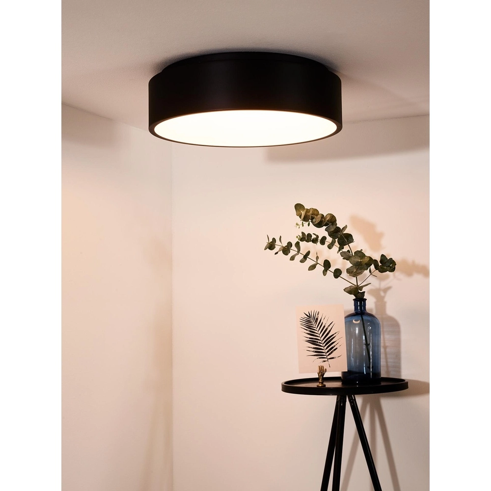 Plafonniere Talowe Led Ø 45,5cm zwart Lucide 5411212460639