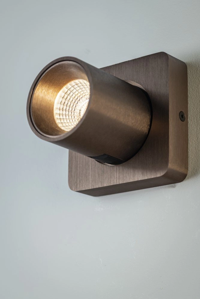 Led opbouwspot Laguna brons bruin Artdelight 8719831736003