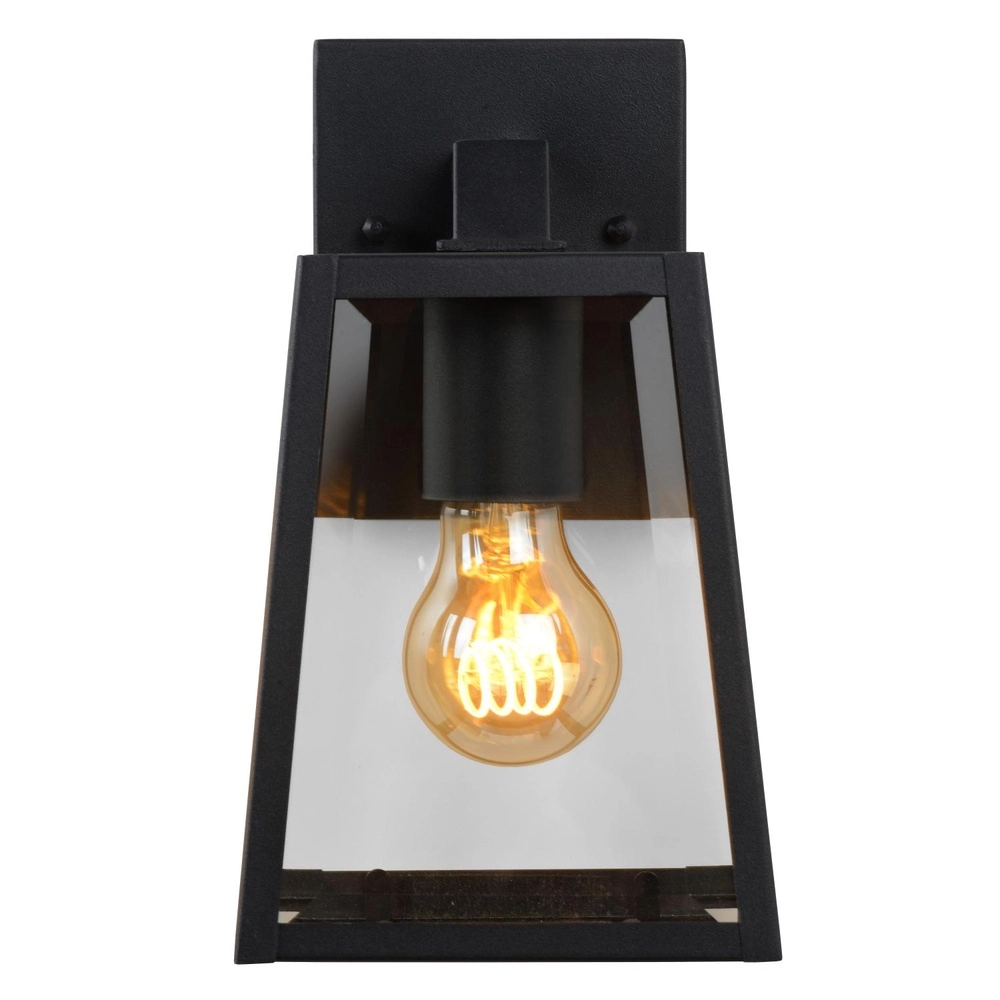 Zwarte wandlamp Matslot design Lucide 5411212290397