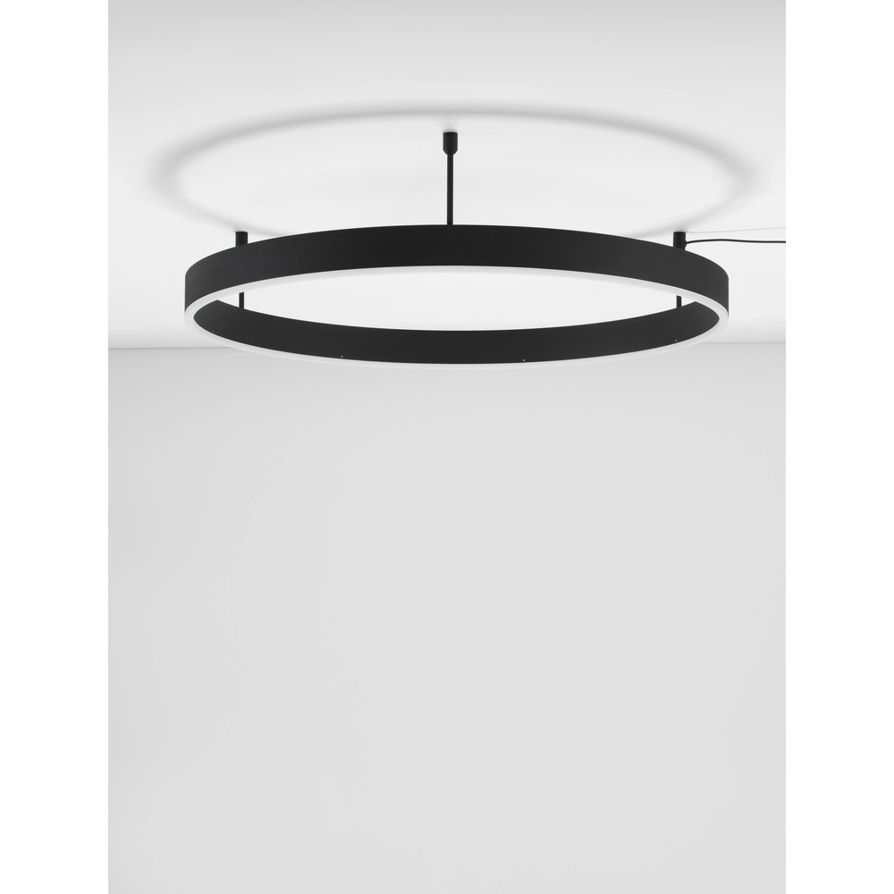Plafondlamp Motif zwart Ø 80cm Plafondlamp Motif zwart Ø 80cm