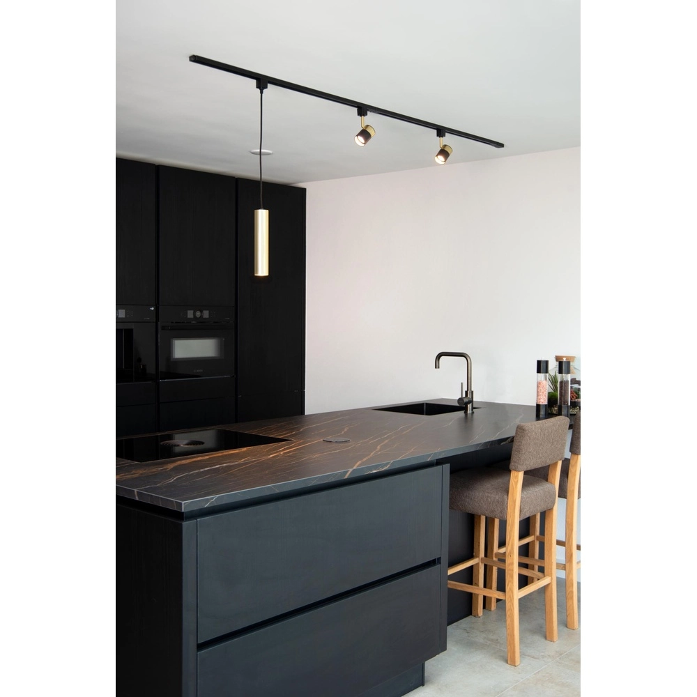 Rail hanglamp Track Floris 1-fase goud Lucide 5411212093363