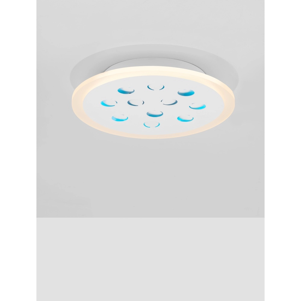 Plafonniere Astro Ø 30cm met RGB functie Plafonniere Astro Ø 30cm met RGB functie