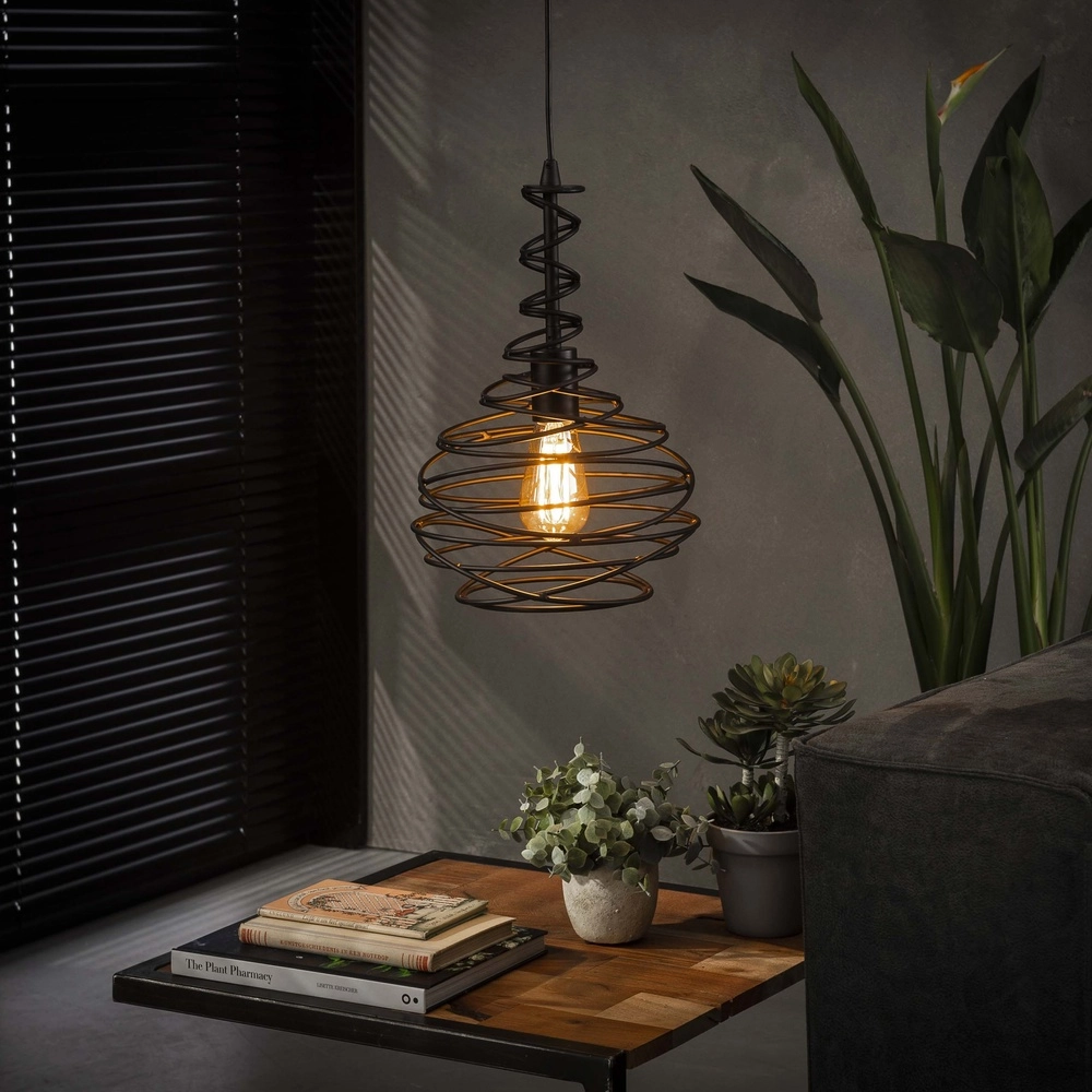 Draad hanglamp Ø 25cm Spinn 1x E27