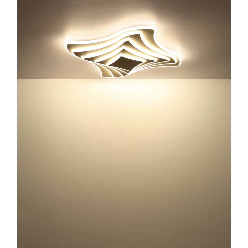 Design plafondlamp Octavio zand bruin Globo 9007371569663