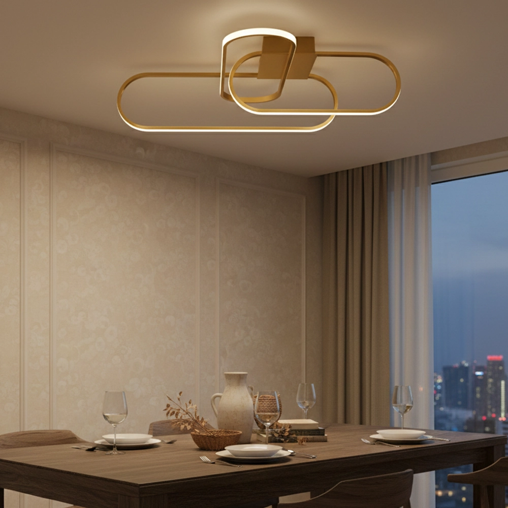 Design plafondlamp Arte goud