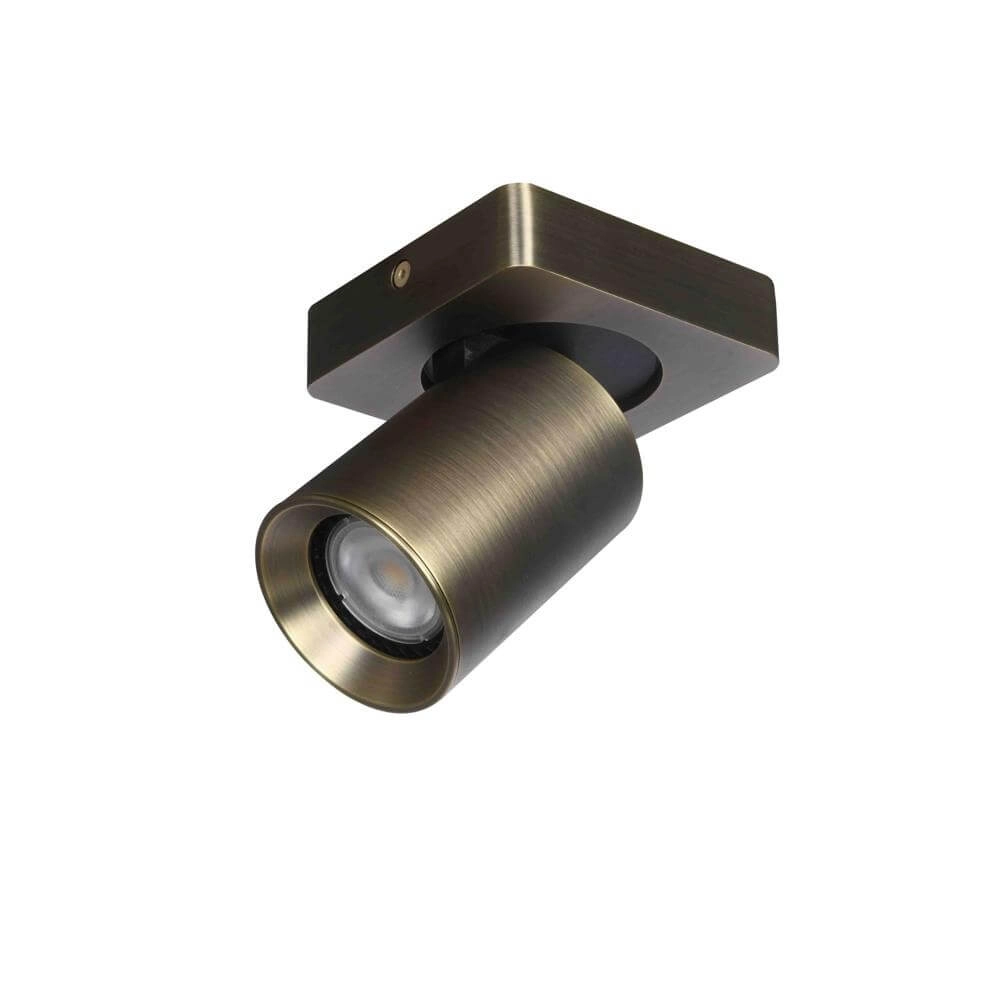 Plafondlamp Megano 1-lichts antiek brons Artdelight 8720701103269