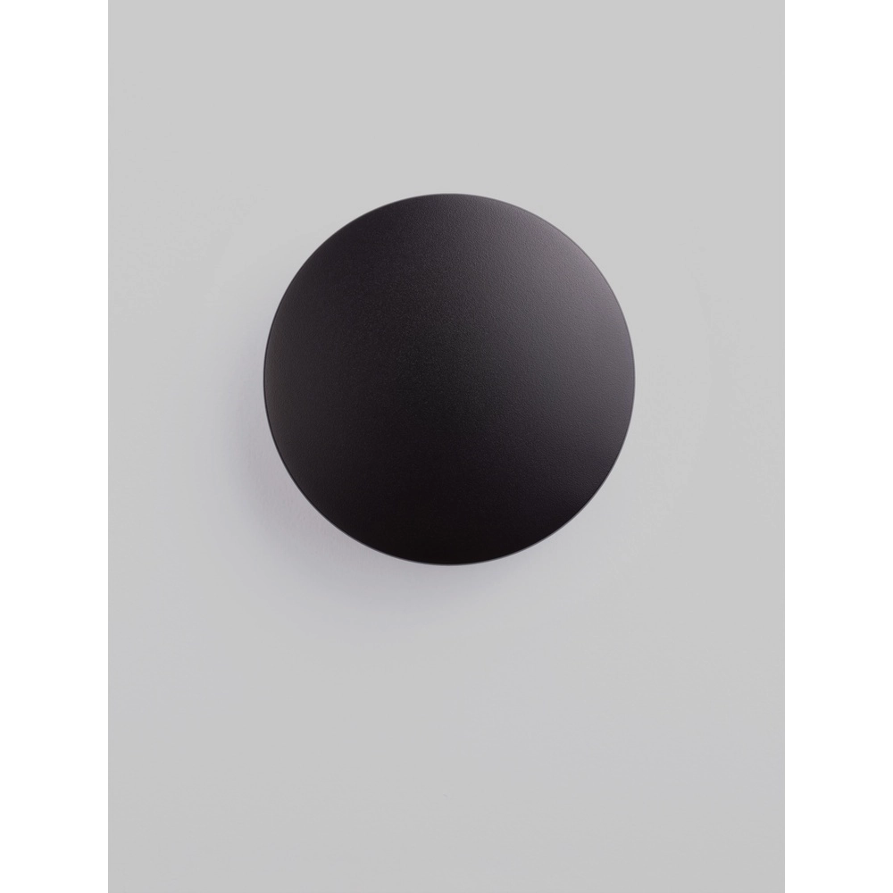 Ronde wandlamp Copper zwart Ø 13,5cm Lyora 5212017447326