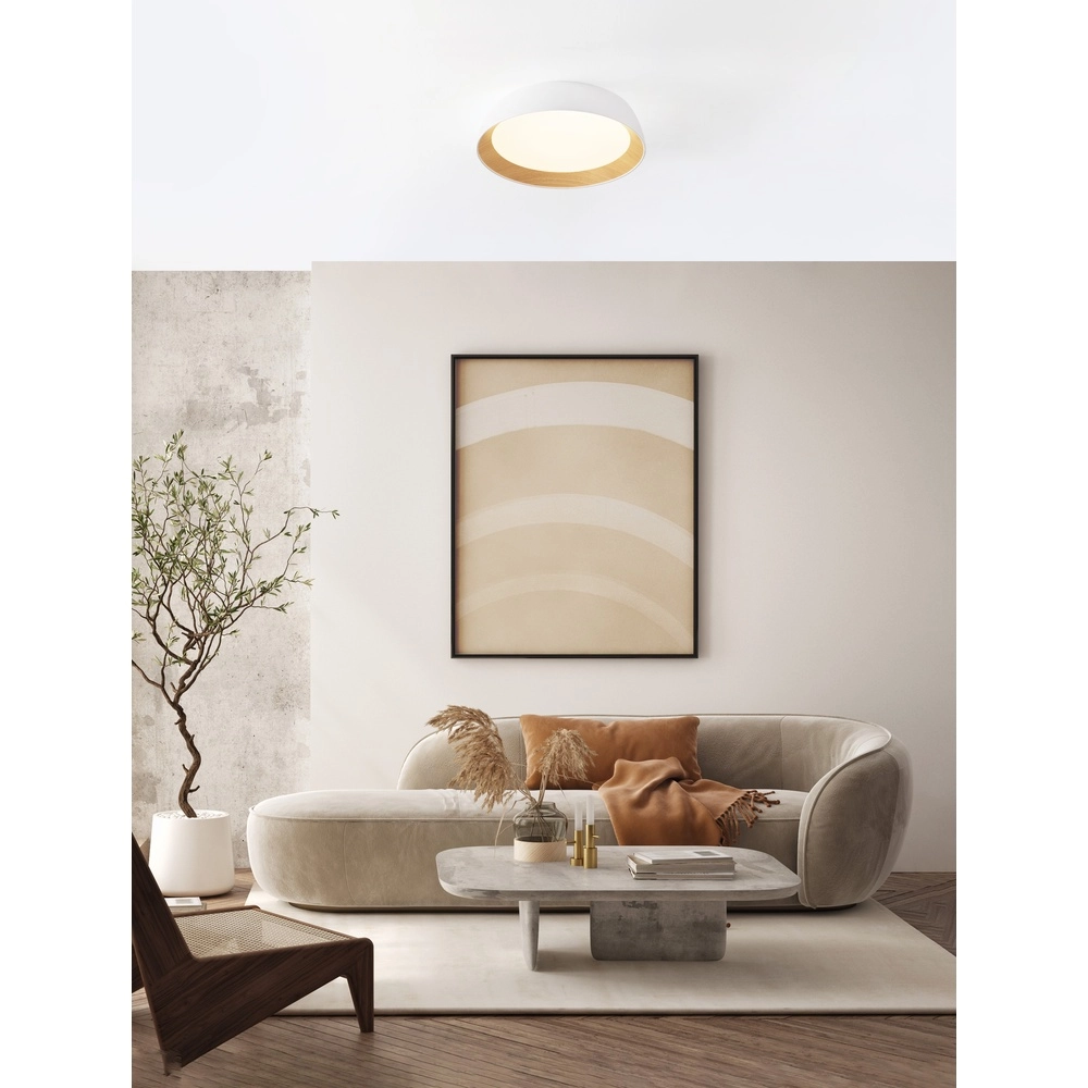 Plafondlamp Sigi  Ø 45cm wit Lyora 5212017448637