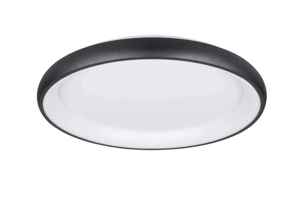 Led plafondlamp Cardona zwart - Ø 75cm Trio 4017807613940