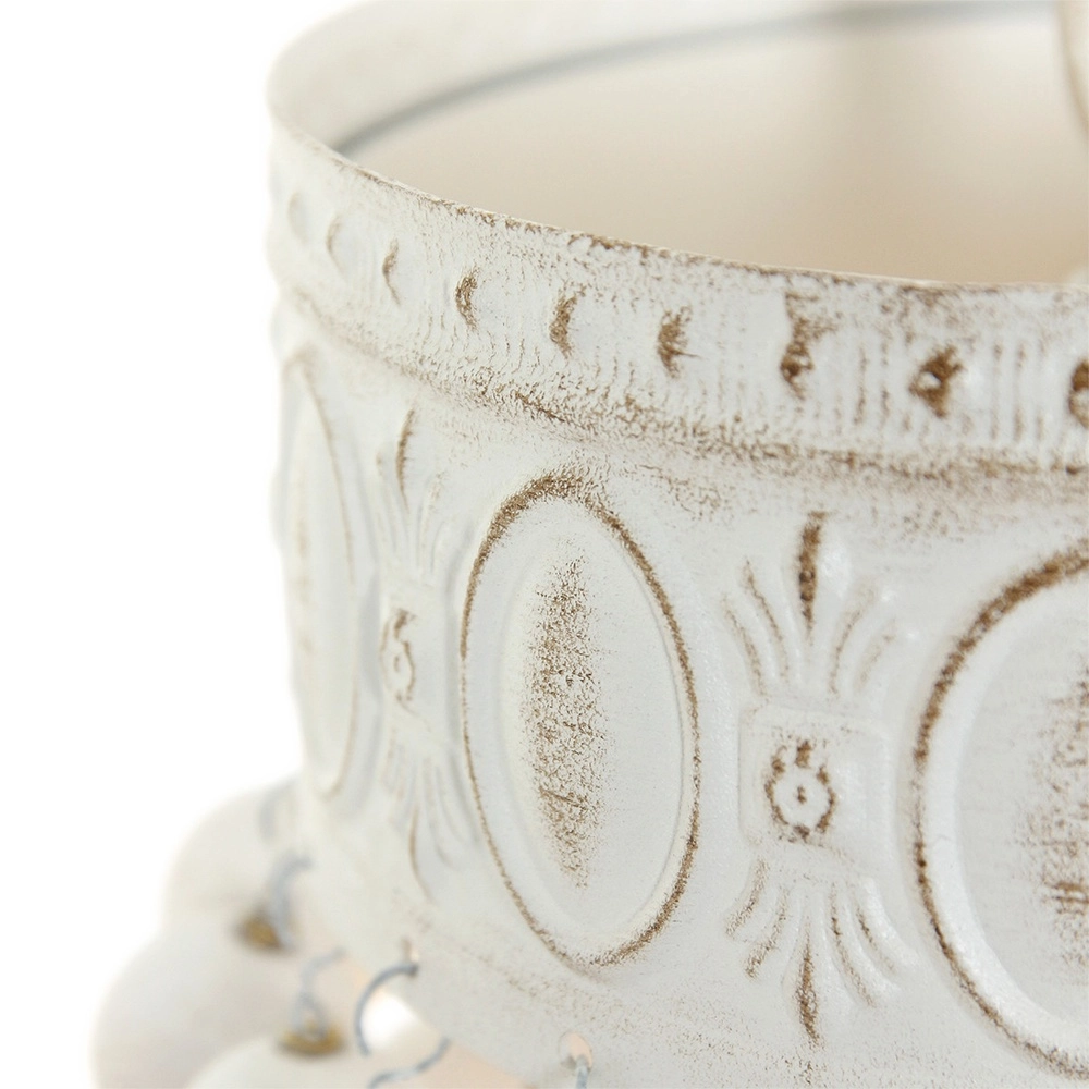 Witte kroondluchter Ella Ø 40cm Steinhauer 8712746132083