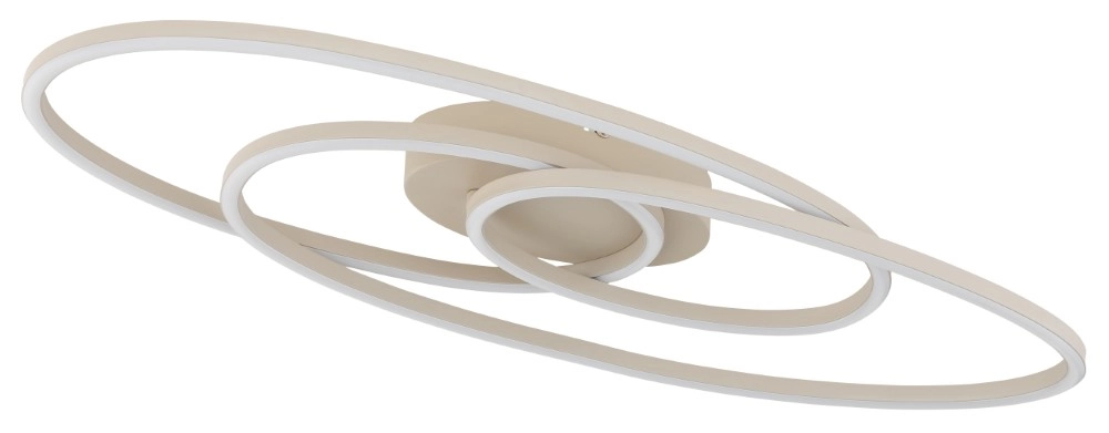 Design plafondlamp Spira zand bruin Globo 9007371593347