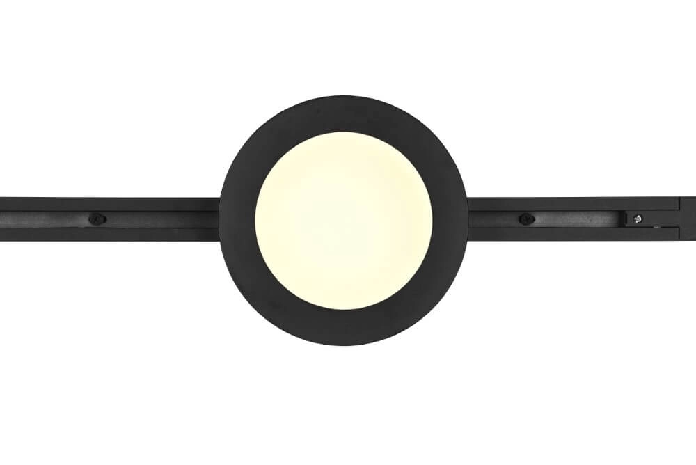 Plafonnière Camillus mat zwart Trio 4017807505979