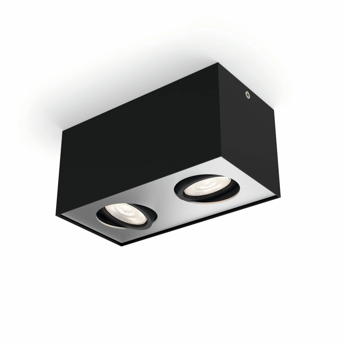 Spotlamp Box 2-lichts zwart Philips 8718696164532