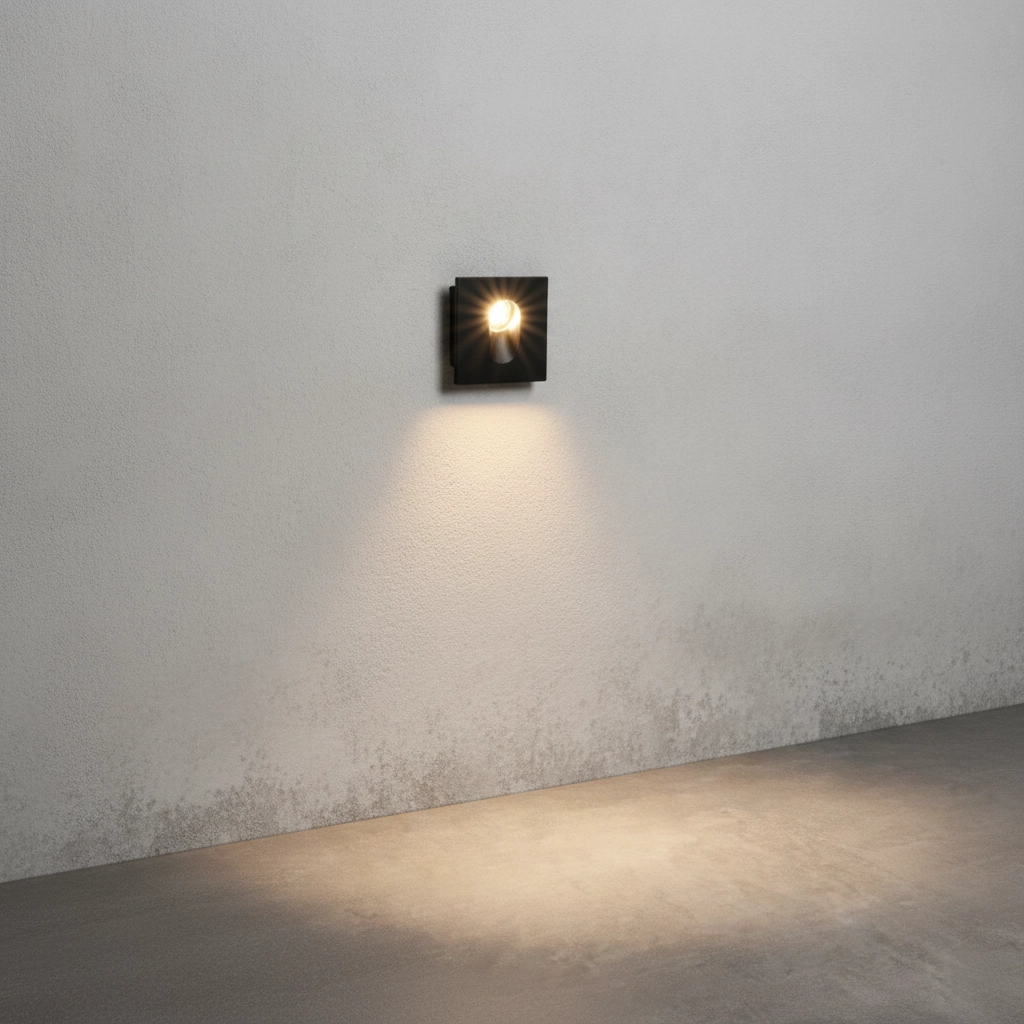 Inbouwlamp Cael antraciet 2700K