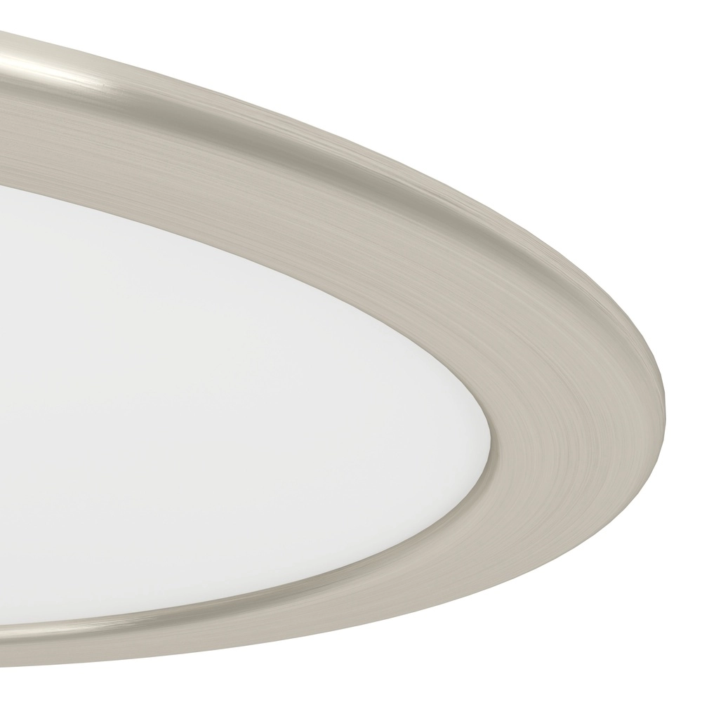 Inbouw lamp Fueva 6 rond - rvs - Ø 21,6cm Eglo 9008606330867