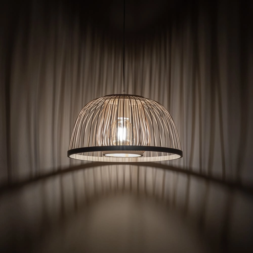 Natuurlijke hanglamp Krabi rotan Ø 40cm Lyora 5903139111584