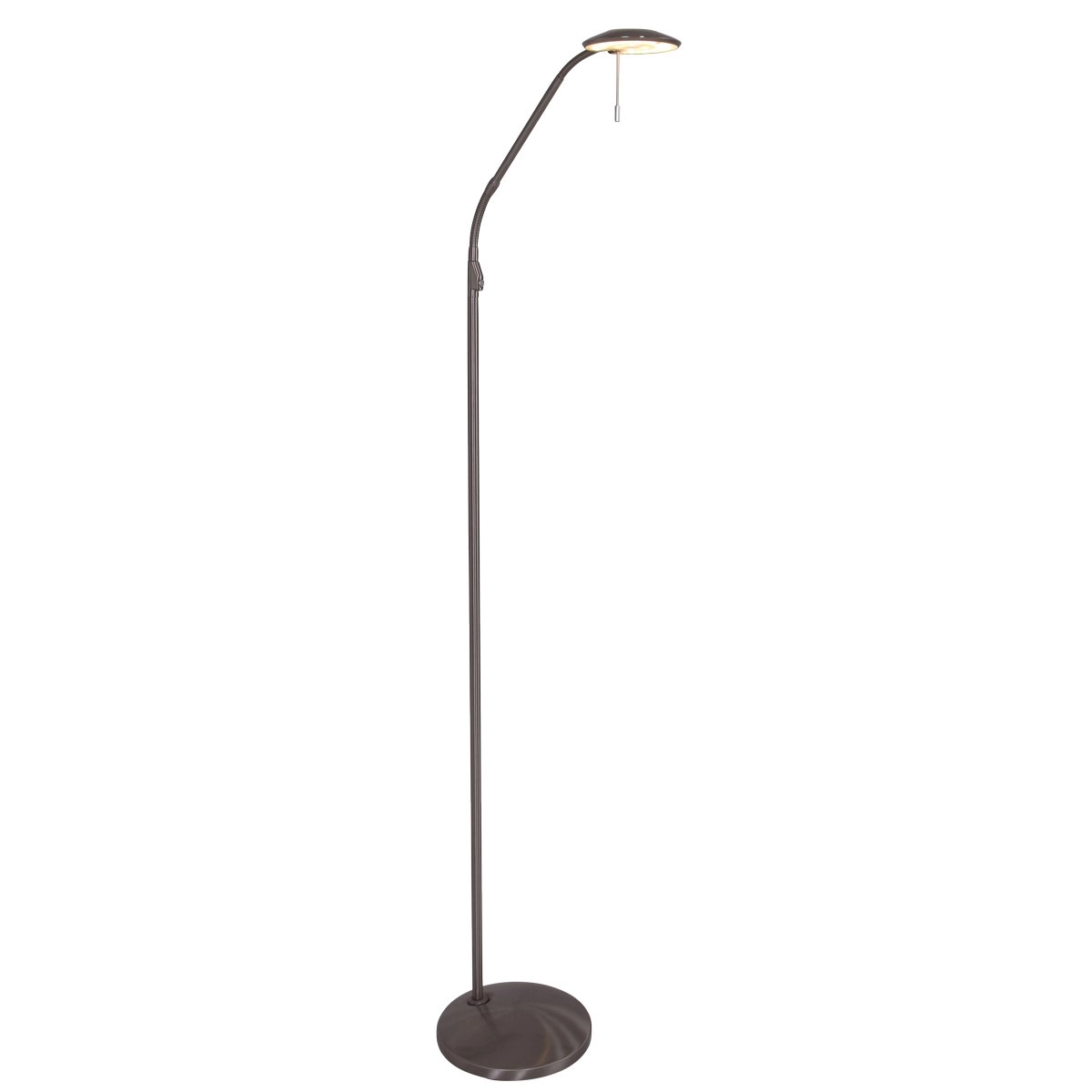 Vloerlamp Zenith Led 118cm metaalgrijs
