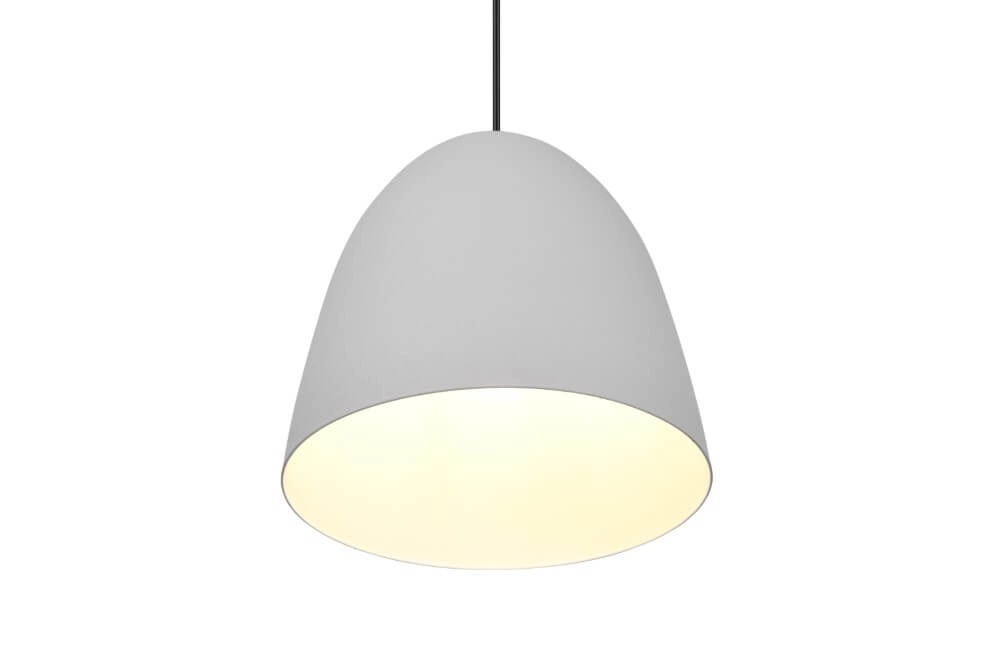 Betongrijze hanglamp Tilda Ø 25cm Trio 4017807522259