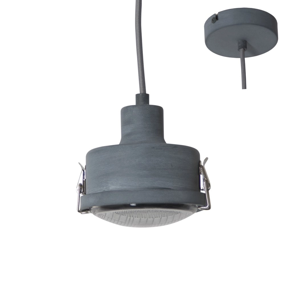 Hanglamp Satellite loodgrijs