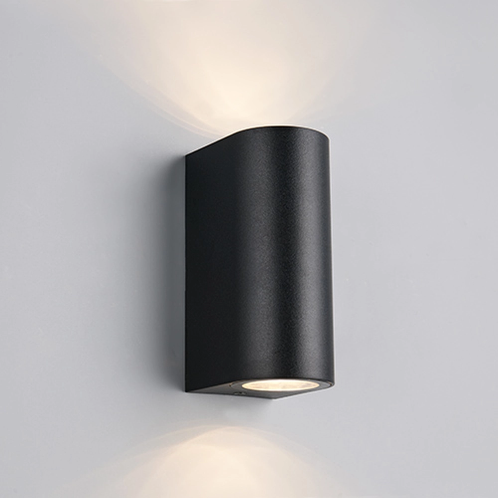 Up & downlighter Soria rond zwart Trio 4017807687590