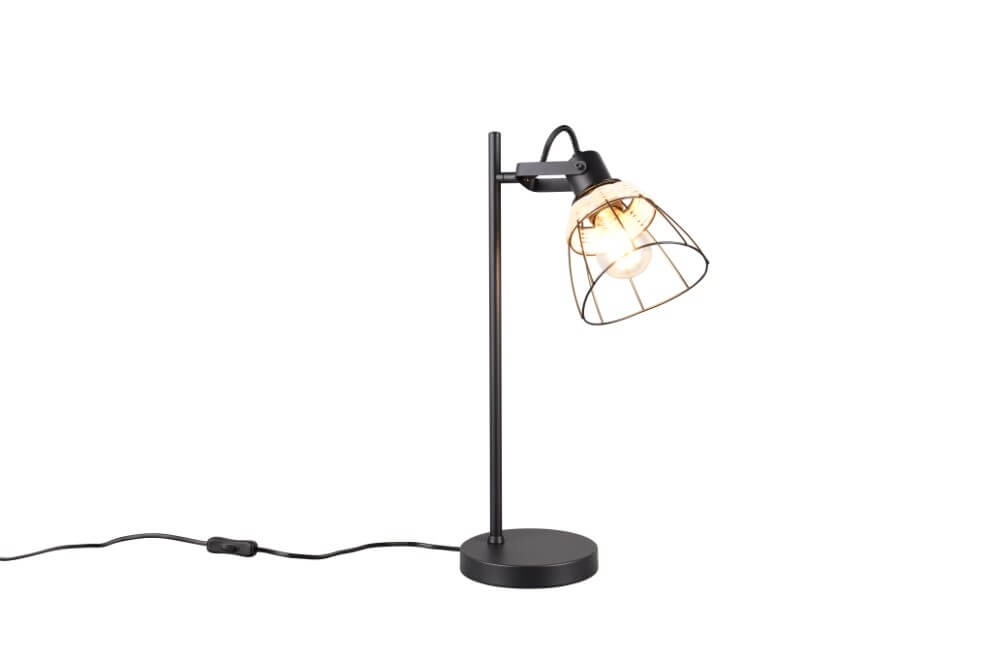 Zwarte tafellamp Jerome design