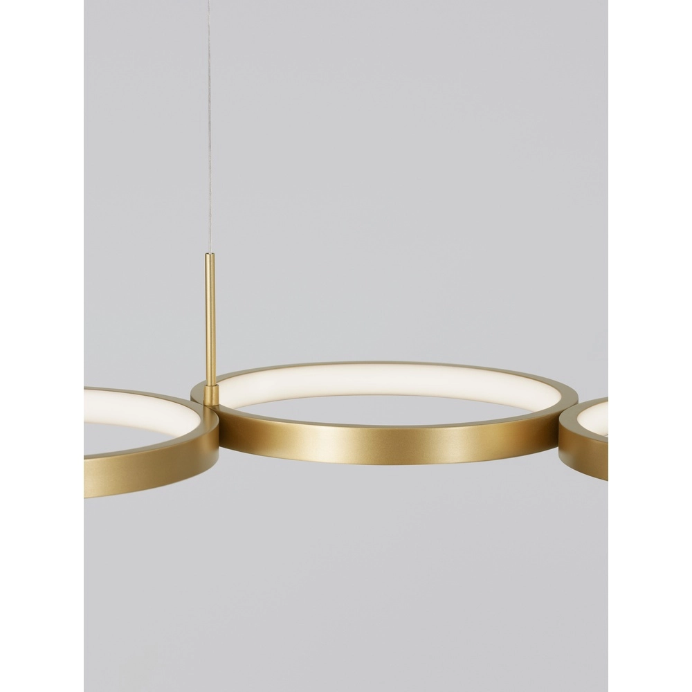 Moderne hanglamp Magnus goud 84cm Lyora 5212017433190