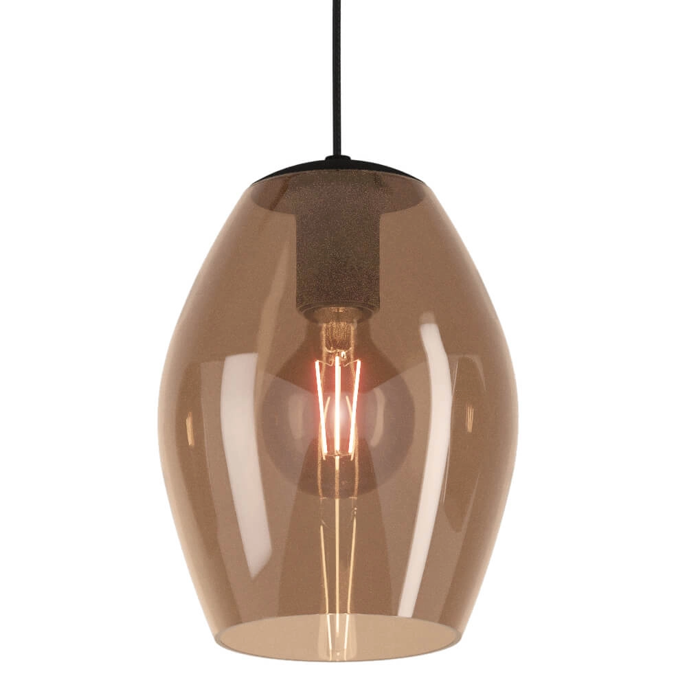 Hanglamp amberglas Estanys 1 4-lichts Stars of Light 9008606235957