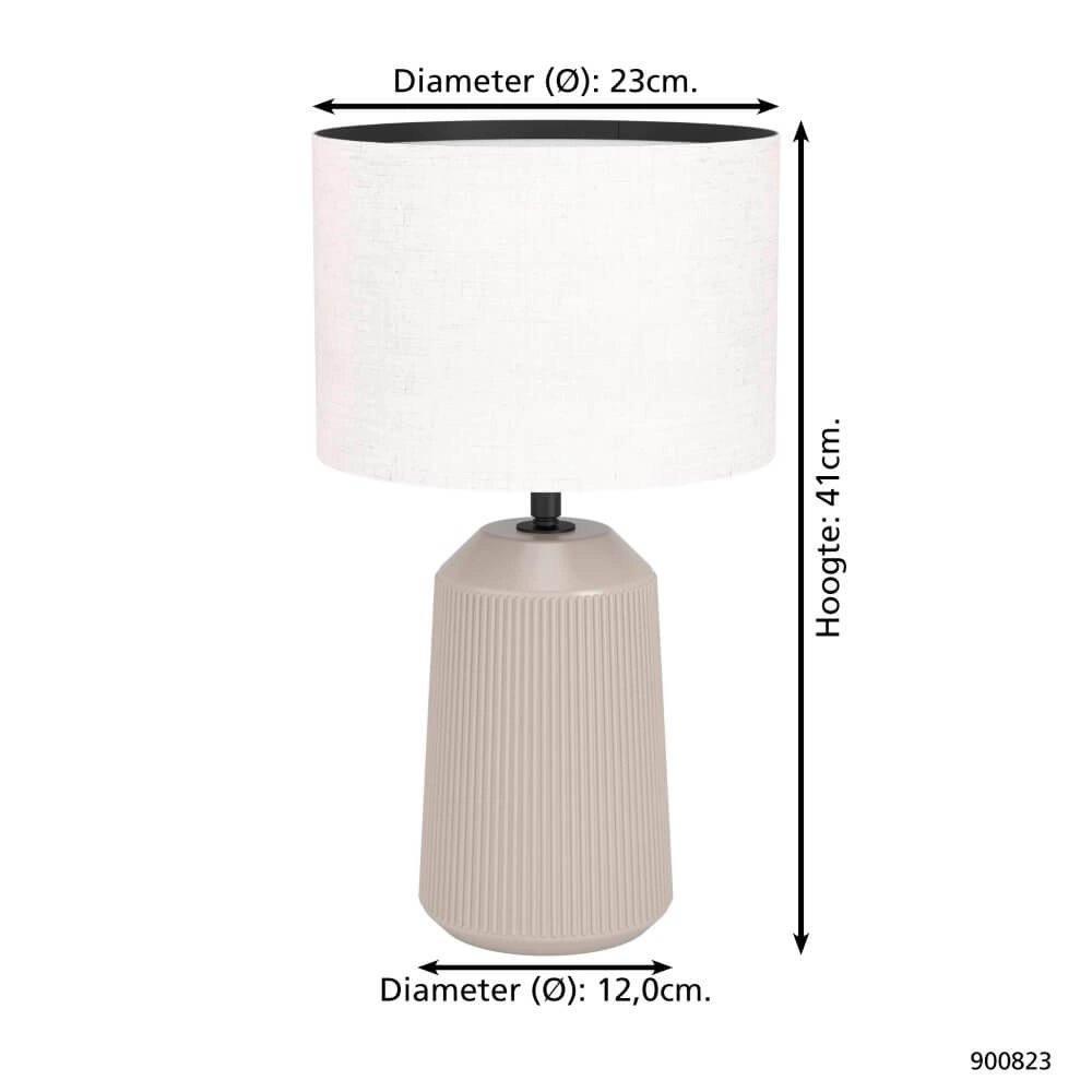 Japandi schemerlamp Capalbio Eglo 9008606274000