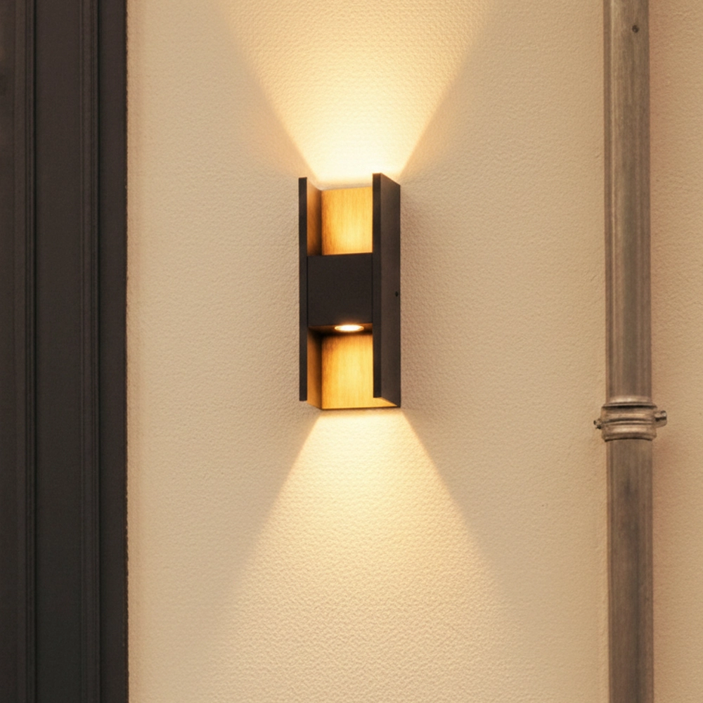 Wandspot Flatt antraciet