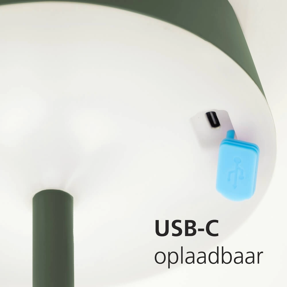 Strakke tafellamp Simeri hybride groen Eglo 9002759758783