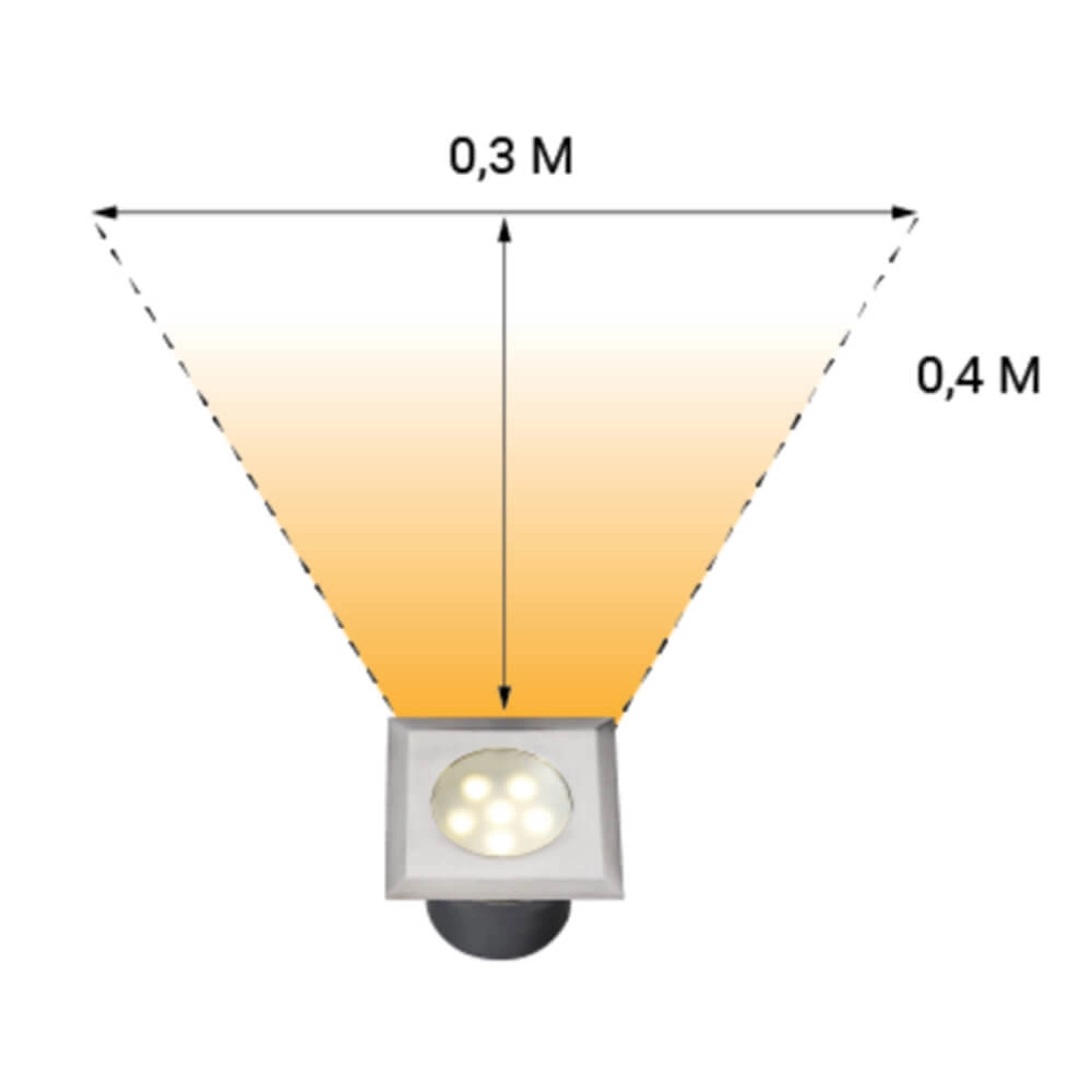 Vierkante inbouwspot Leda 12V GardenLights 5907800851717